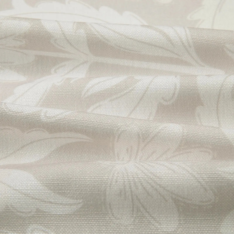 Leah Berin Garden Botanical Cotton Print Drapery Pleated- -TWOPAGES