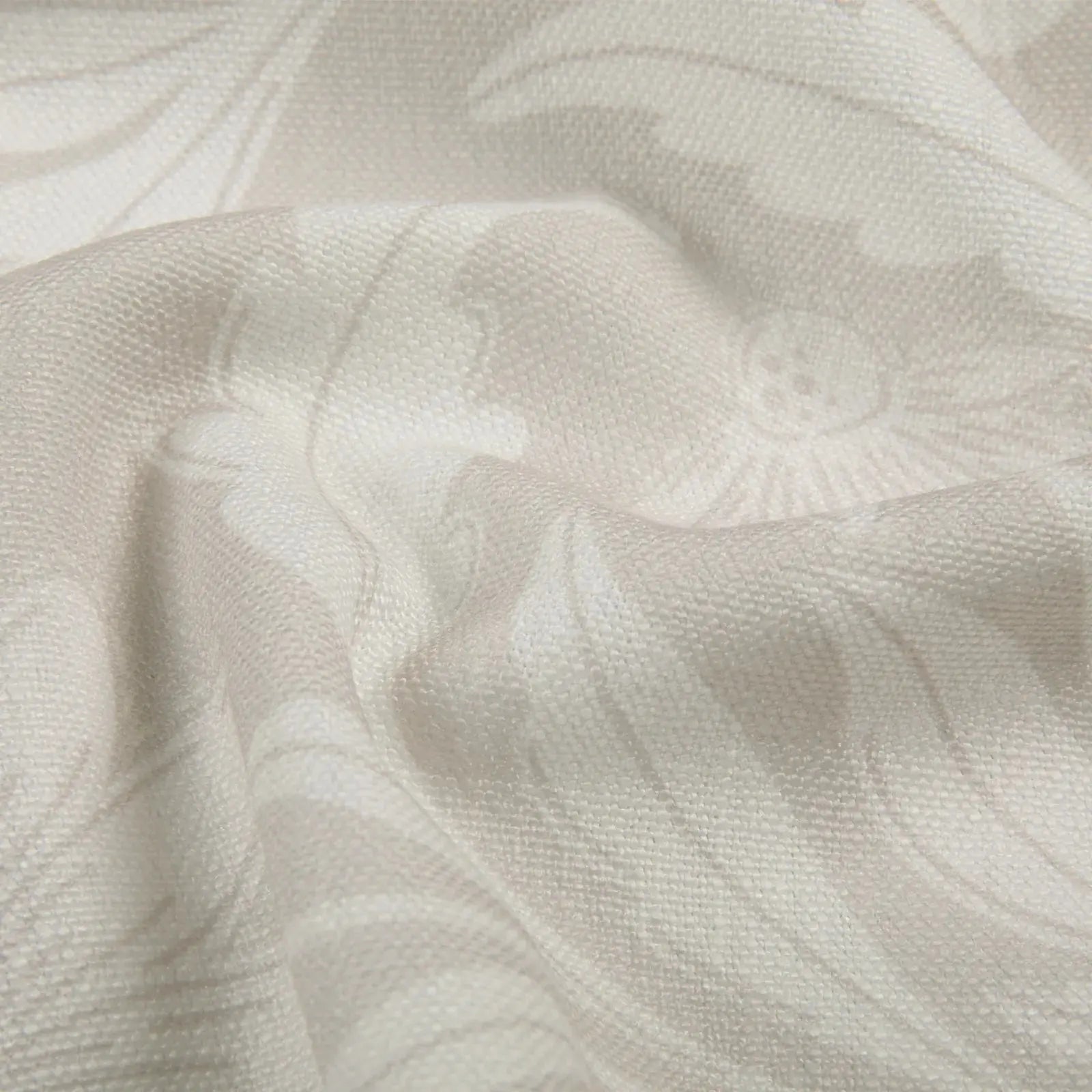 Leah Berin Garden Botanical Cotton Print Drapery Pleated- -TWOPAGES