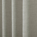 Liz Linen Pleated Cafe Curtains -TWOPAGES