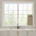 Liz Linen Pleated Cafe Curtains?-TWOPAGES