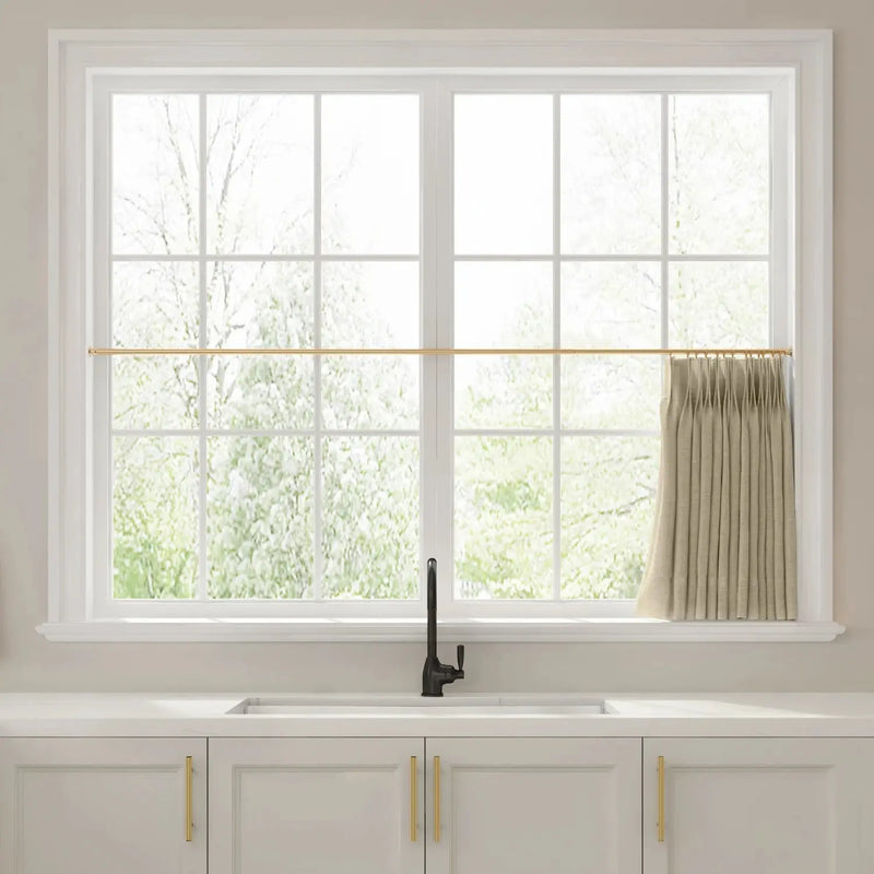 Liz Linen Pleated Cafe Curtains?-TWOPAGES