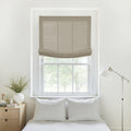 Liz Linen Relaxed Roman Blind Cord Lift