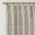 Jyll Mackie x TWOPAGES Refined Patterned Cotton Pleated Curtains