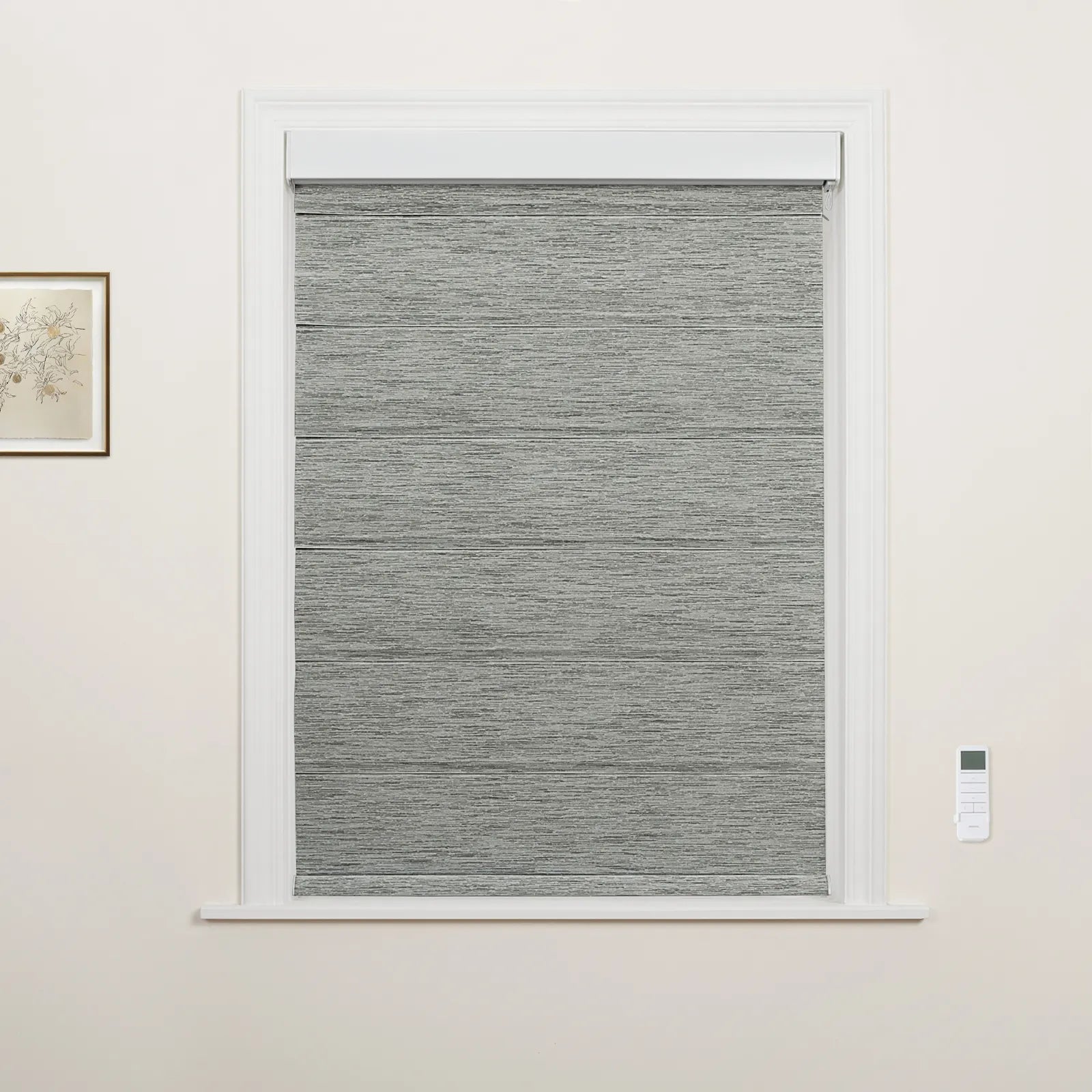 Smart Motorised Cascade Light Filtering Sheer Blind