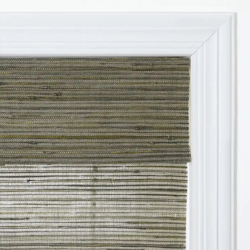 Rae Natural Ramie Jute Woven Wood Blinds - Series D-?-TWOPAGES CURTAINS