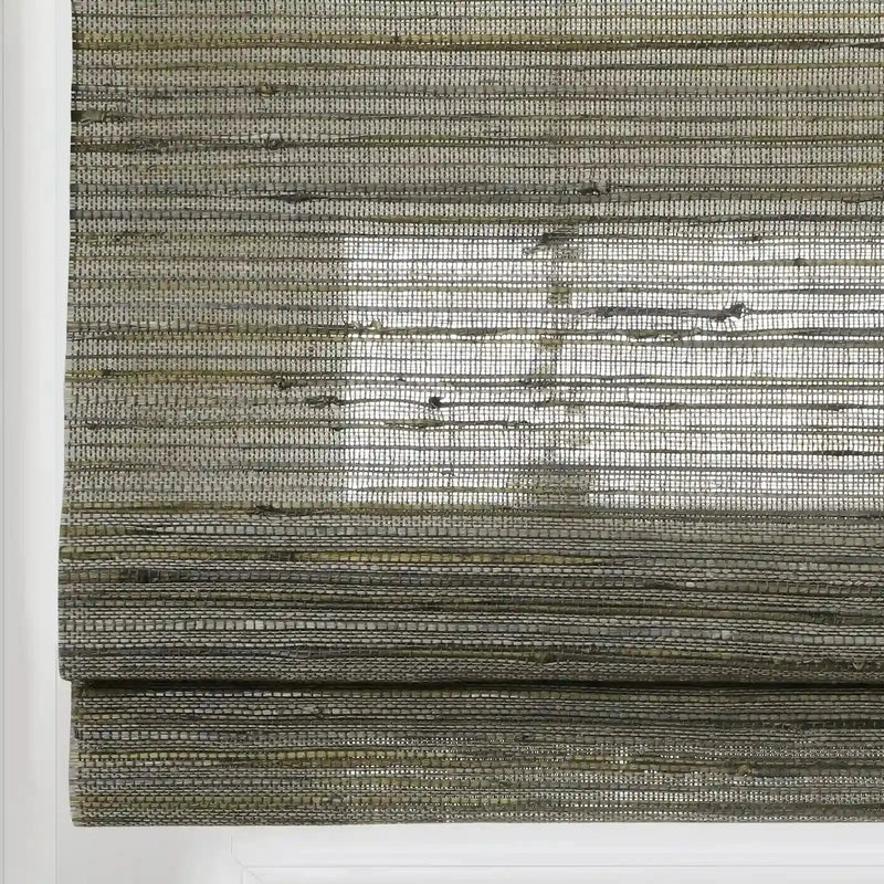 Rae Natural Ramie Jute Woven Wood Blinds - Series D-?-TWOPAGES CURTAINS