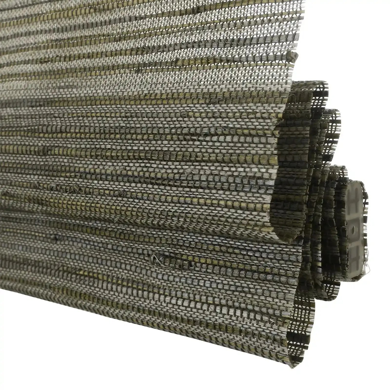 Rae Natural Ramie Jute Woven Wood Blinds - Series D-?-TWOPAGES CURTAINS