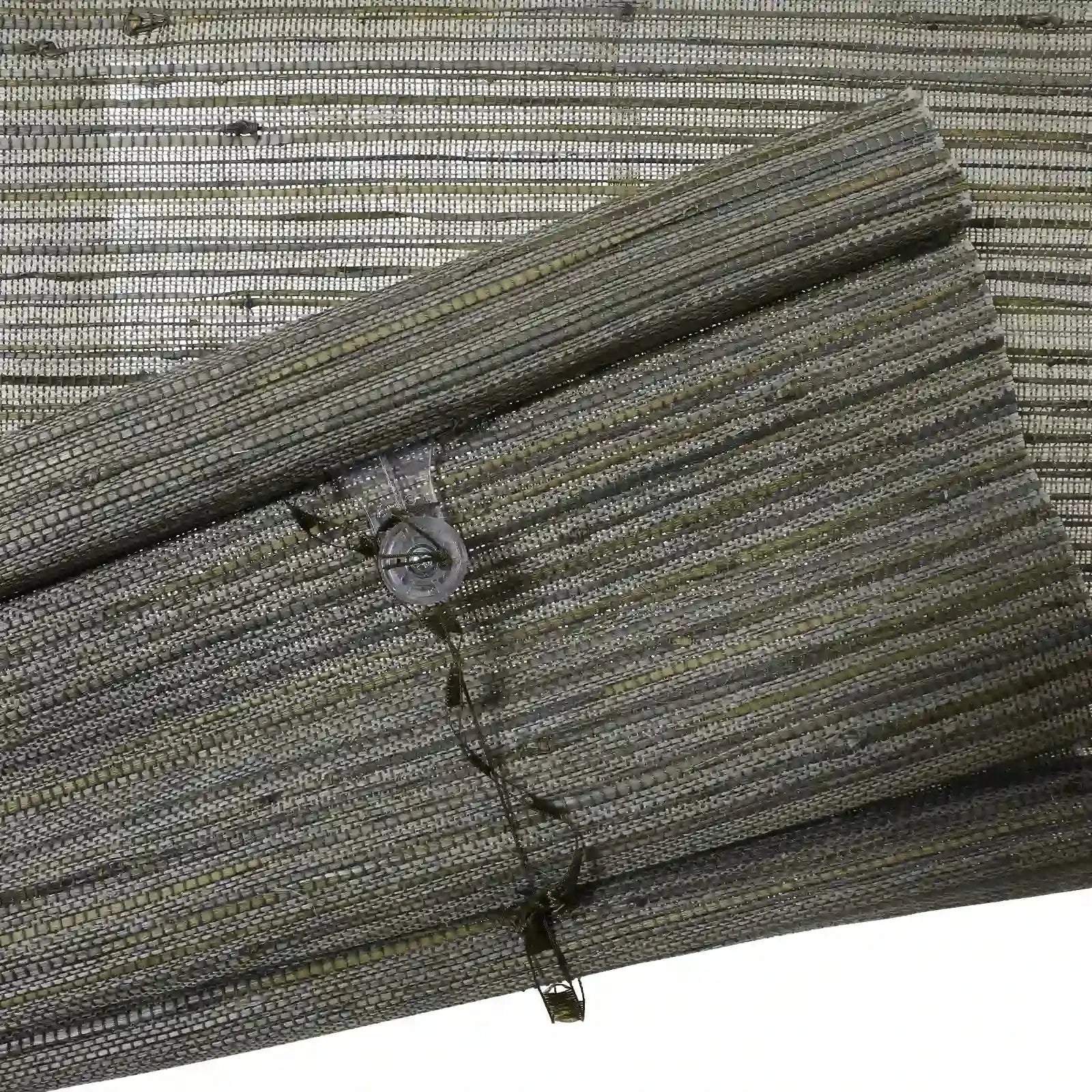 Rae Natural Ramie Jute Woven Wood Blinds - Series D-?-TWOPAGES CURTAINS