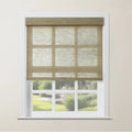 Rae Natural Jute Woven Wood Roller Blinds Cordless-?-TWOPAGES