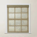 Rae Natural Jute Woven Wood Roller Blinds Cordless-?-TWOPAGES