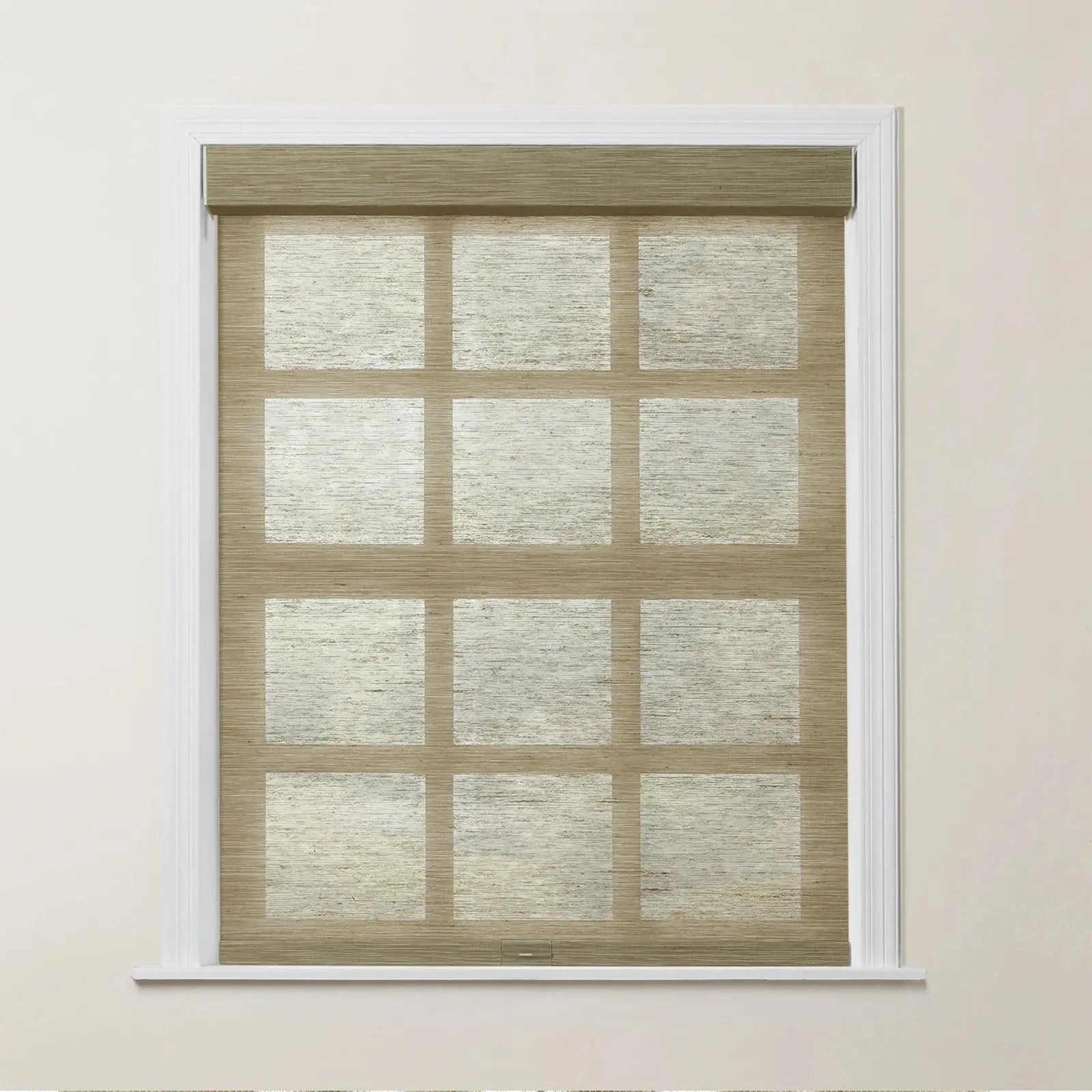 Rae Natural Jute Woven Wood Roller Blinds Cordless-?-TWOPAGES