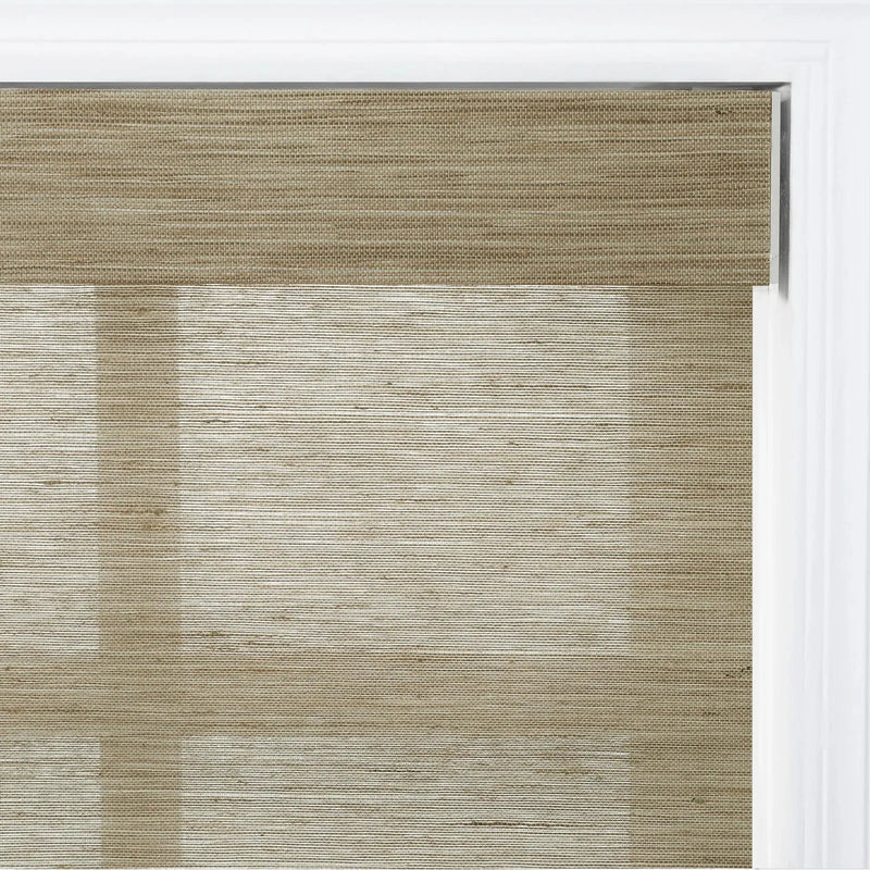 Rae Natural Jute Woven Wood Roller Blinds Cordless-?-TWOPAGES