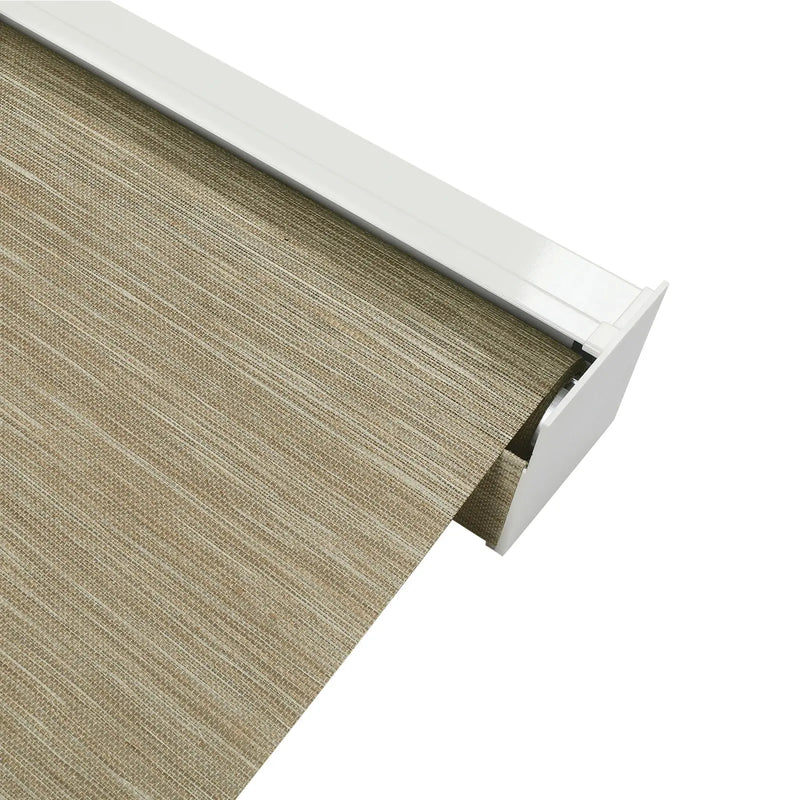 Rae Natural Jute Woven Wood Roller Blinds Cordless-?-TWOPAGES