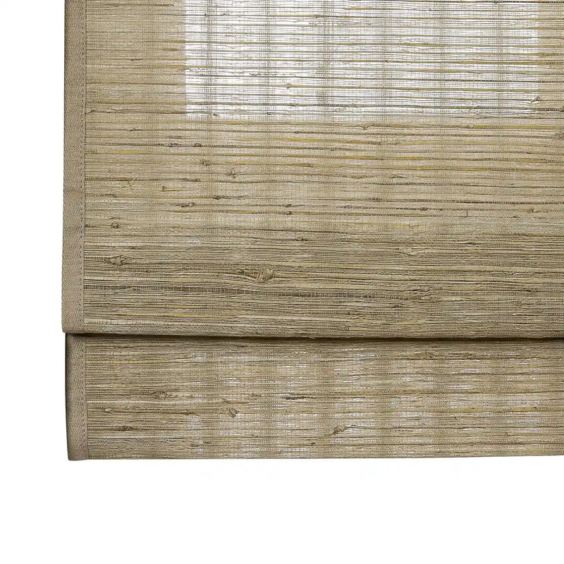 Rae Natural Ramie Jute Woven Wood Blinds - Series M-?-TWOPAGES CURTAINS