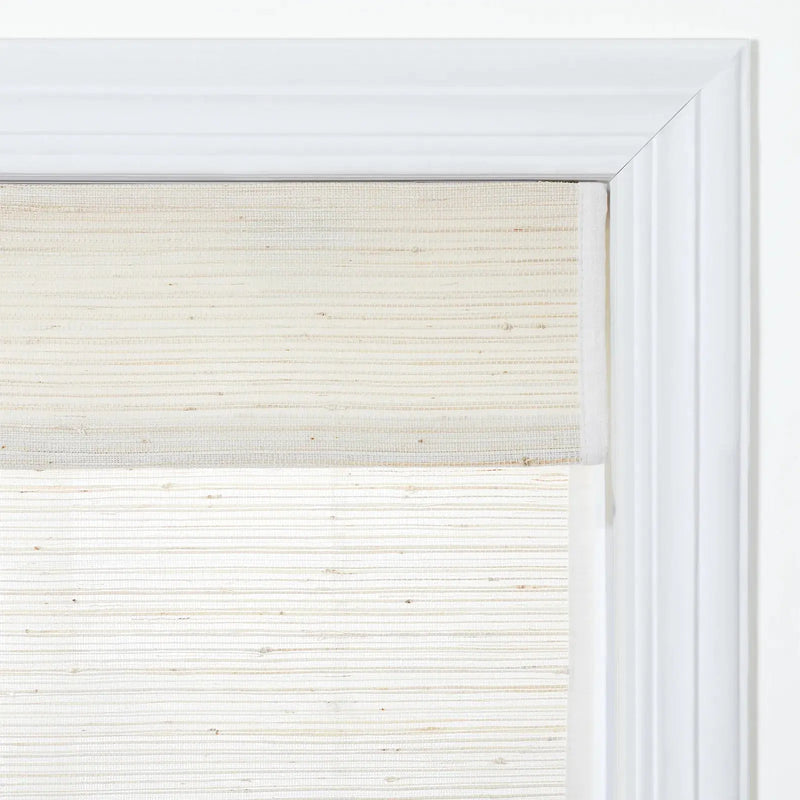 Rae Natural Ramie Jute Woven Wood Blinds - Series D-?-TWOPAGES CURTAINS