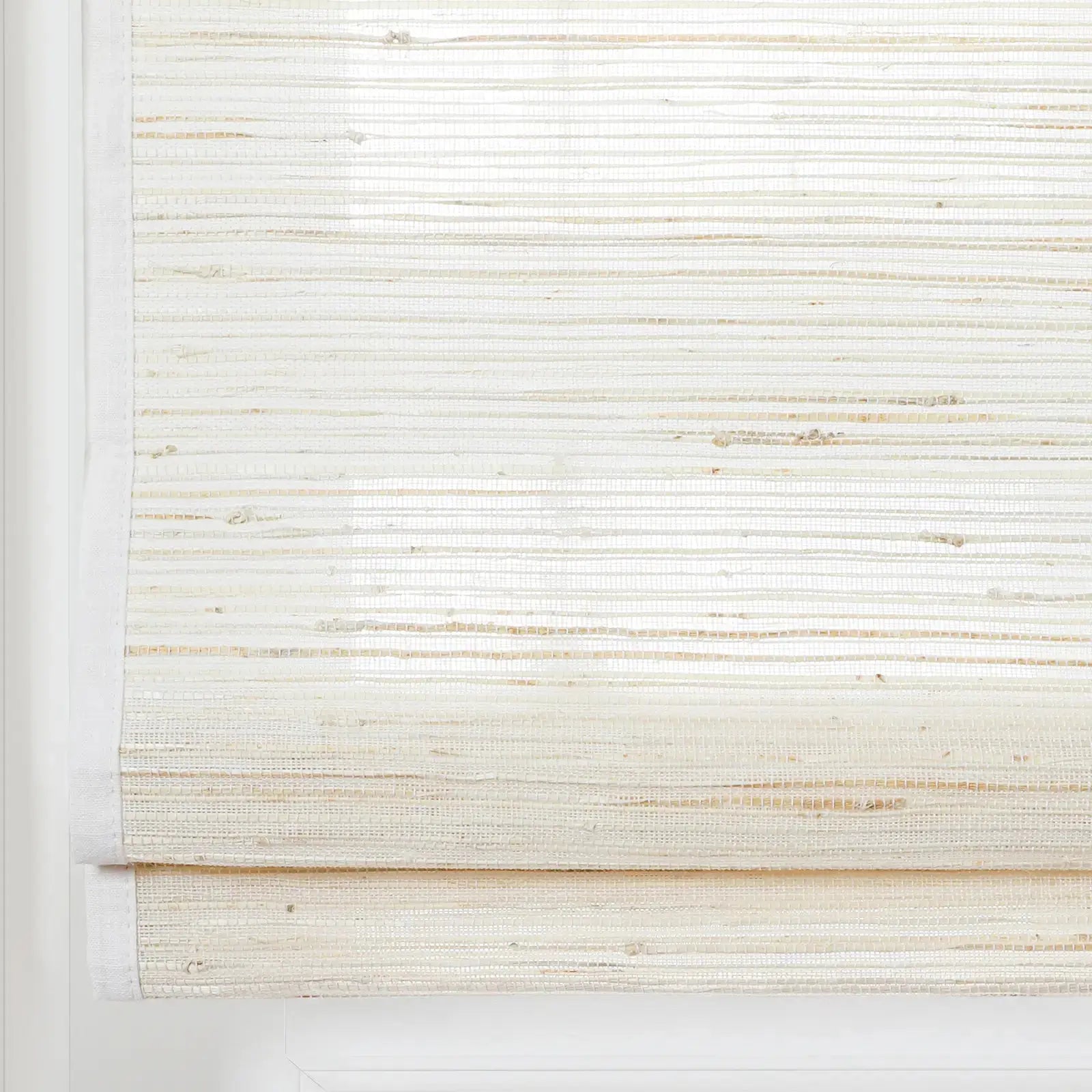 Rae Natural Ramie Jute Woven Wood Blinds - Series D-?-TWOPAGES CURTAINS