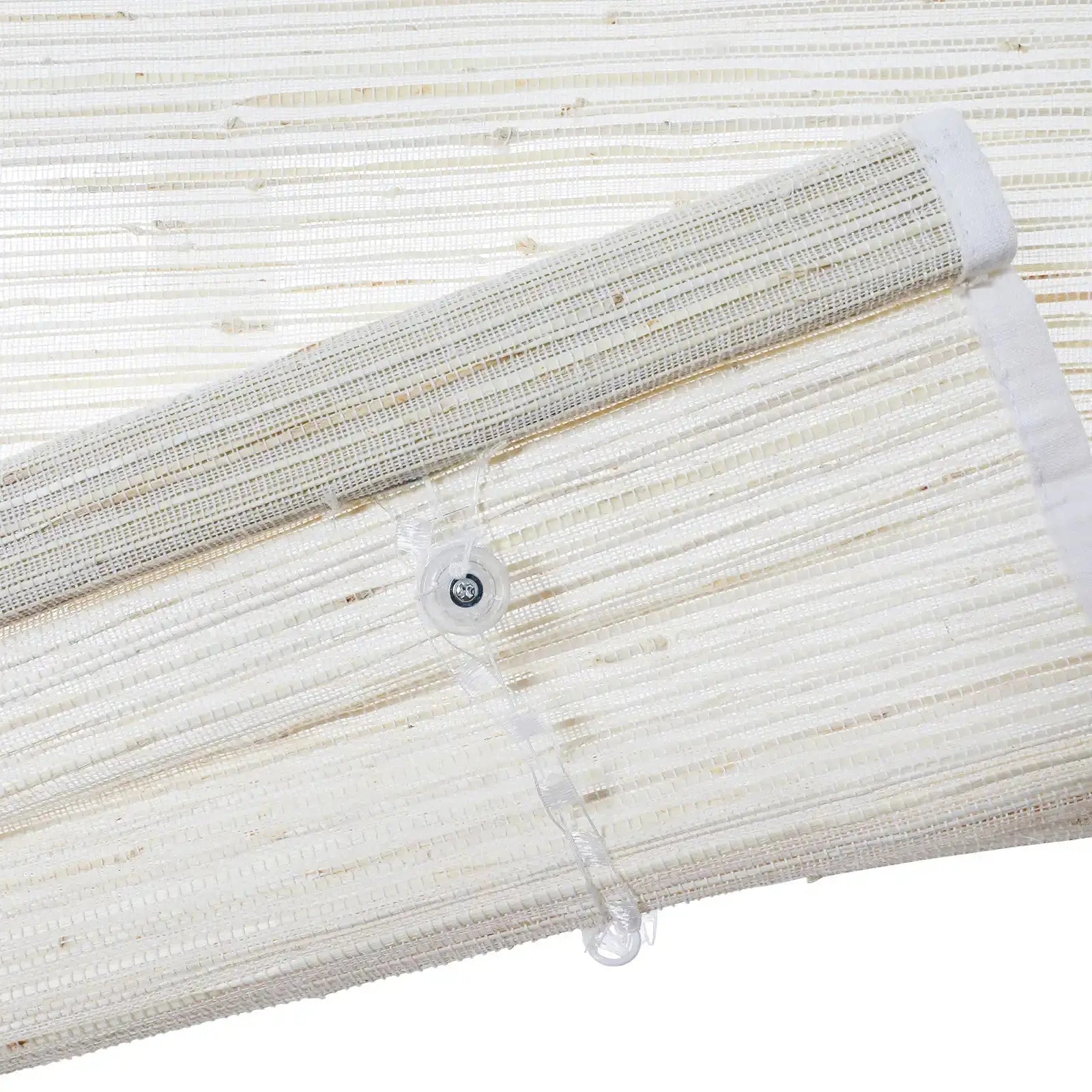 Rae Natural Ramie Jute Woven Wood Blinds - Series D-?-TWOPAGES CURTAINS
