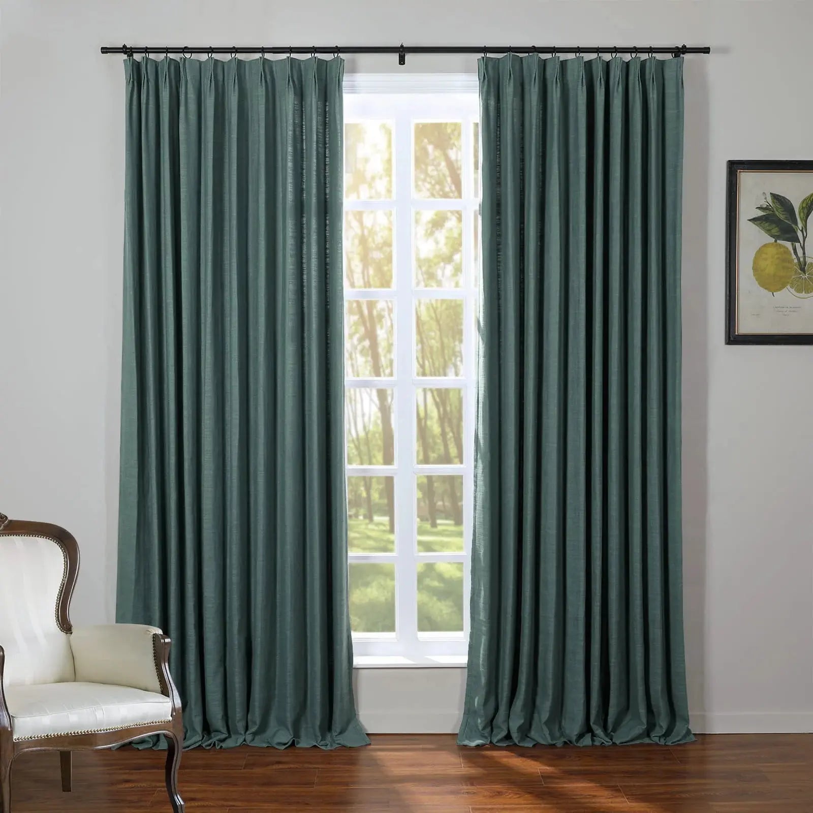 Kyla Linen Drapery Pleated?-TWOPAGES