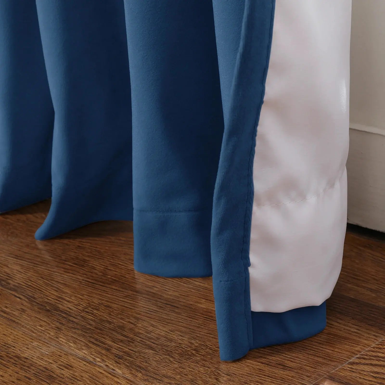 Tavis Premium Velvet Curtain Pleated-?-TWOPAGES
