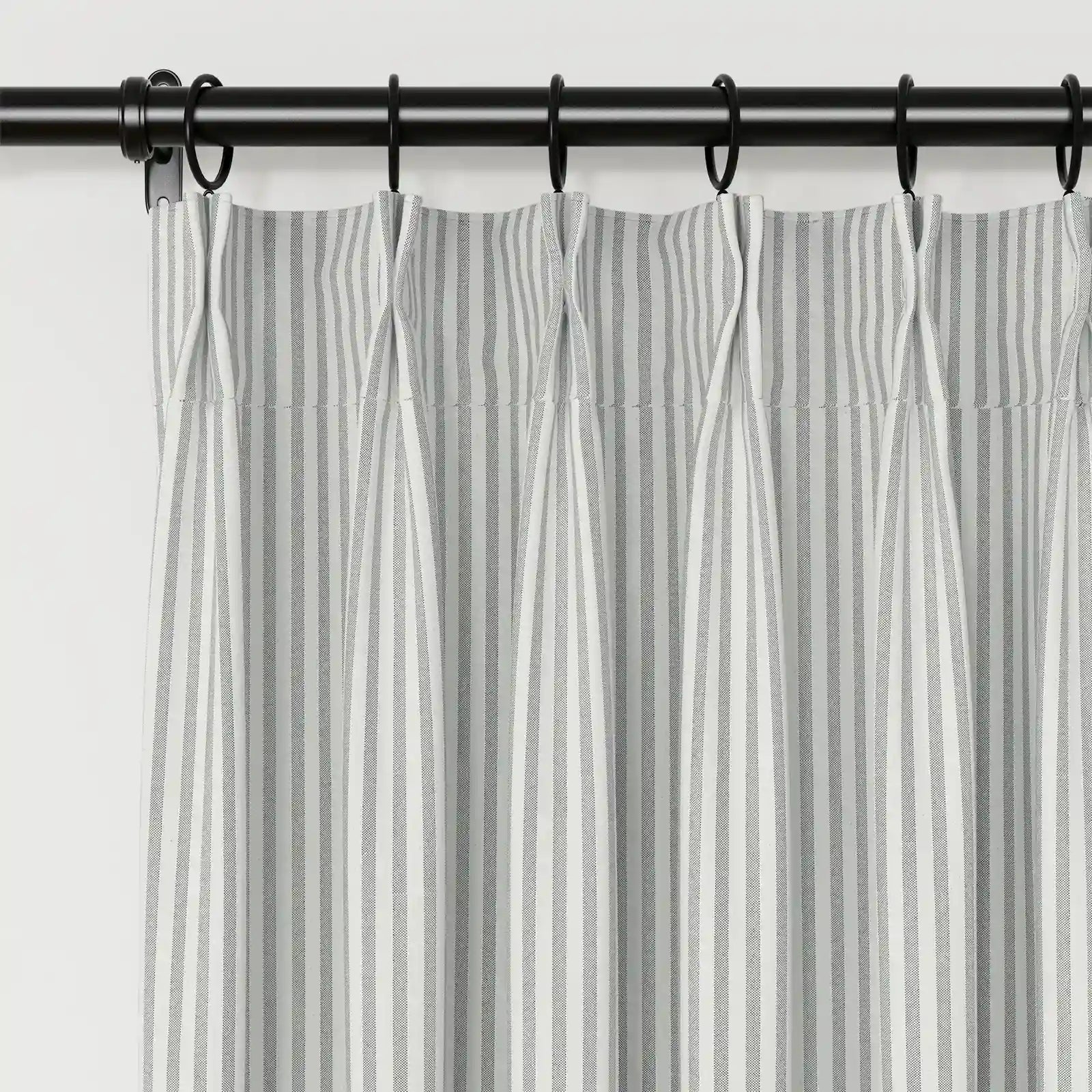 Britt Bengoechea x TWOPAGES Cottage Floral Printed Linen Cotton Pleated Curtains