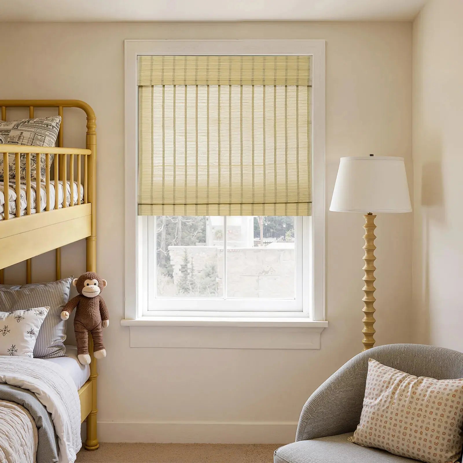 Rae Natural Pure Bamboo Woven Blinds - Series Z-?-TWOPAGES CURTAINS