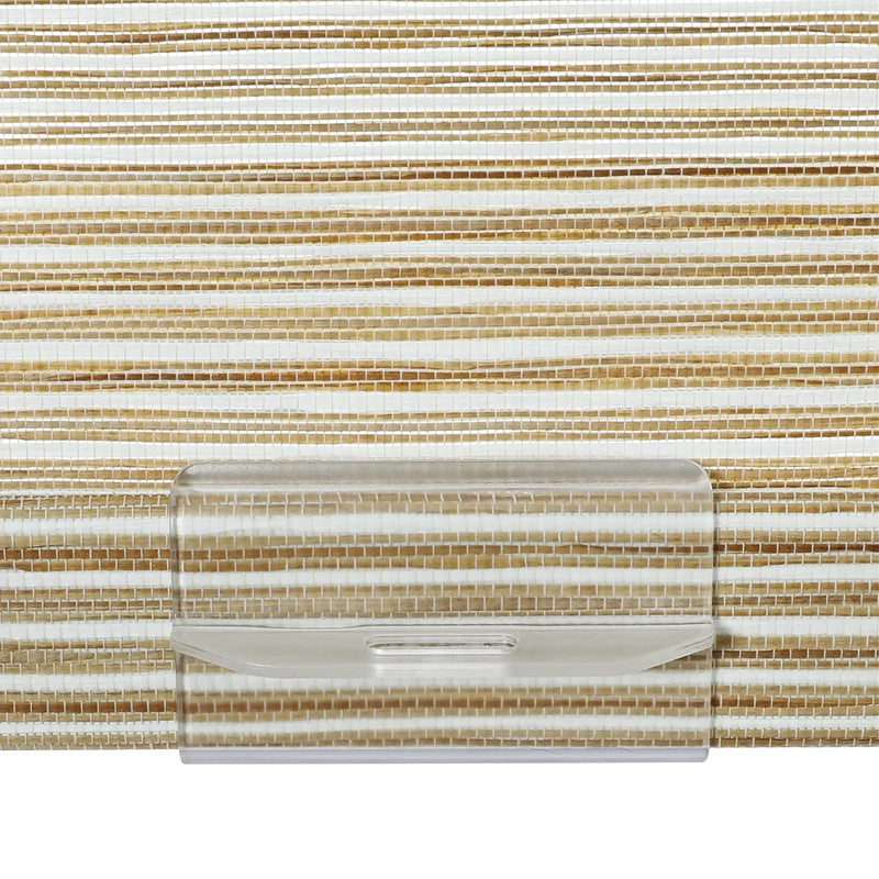 Rae Natural Jute Woven Wood Roller Blinds Cordless-?-TWOPAGES