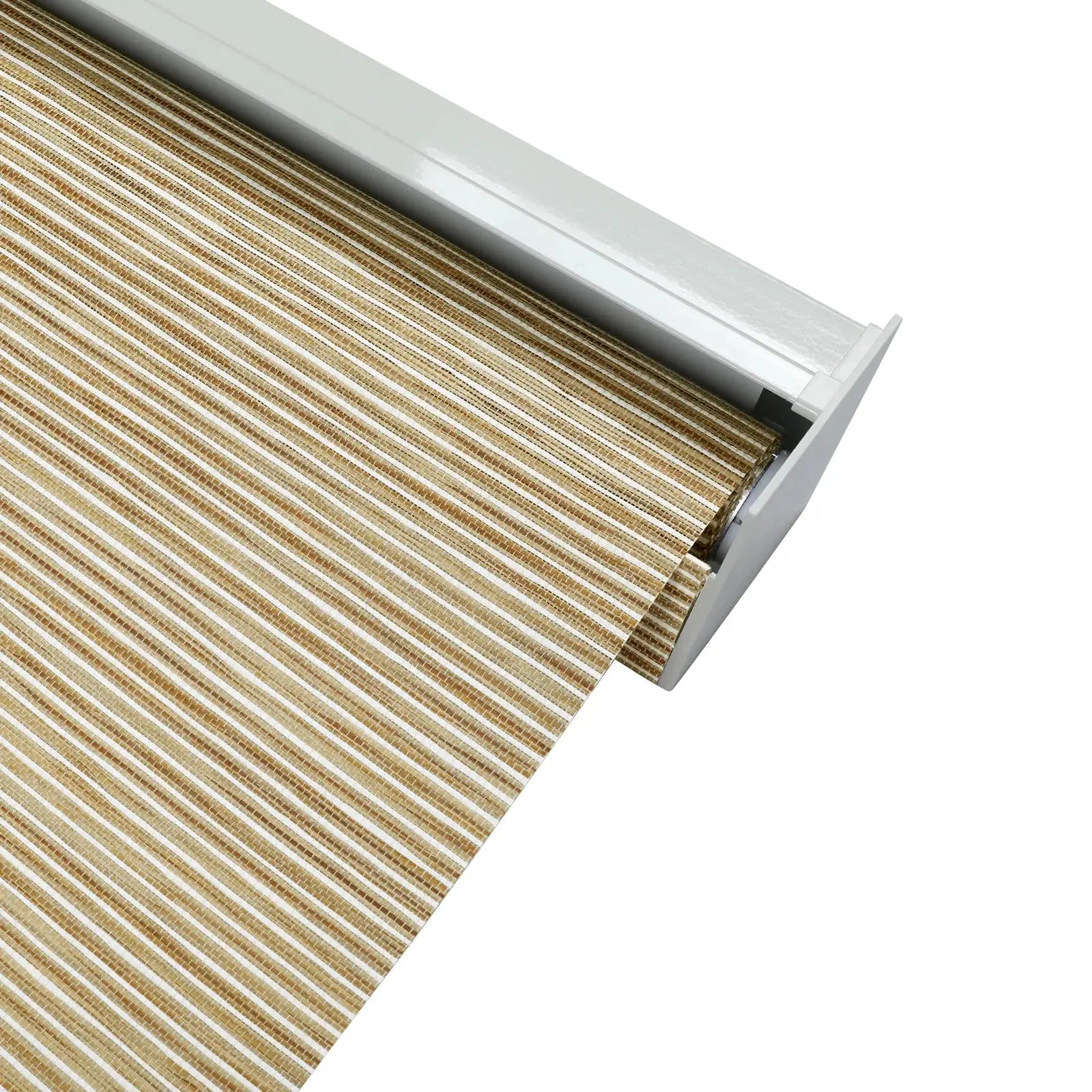 Rae Natural Jute Woven Wood Roller Blinds Cordless-?-TWOPAGES