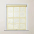 Rae Natural Jute Woven Wood Roller Blinds Cordless-?-TWOPAGES
