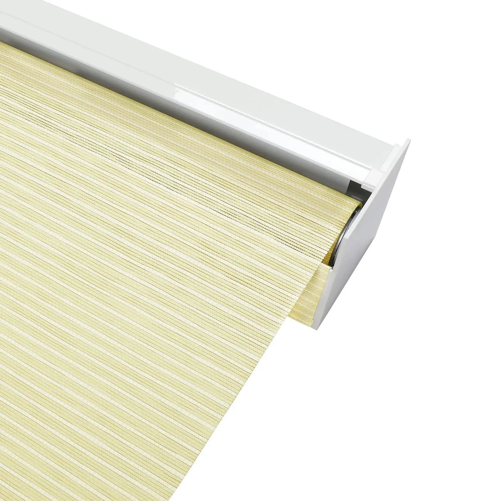 Rae Natural Jute Woven Wood Roller Blinds Cordless-?-TWOPAGES