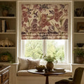 Sara Le  x TWOPAGES Printed Linen Roman Blind Cord Lift