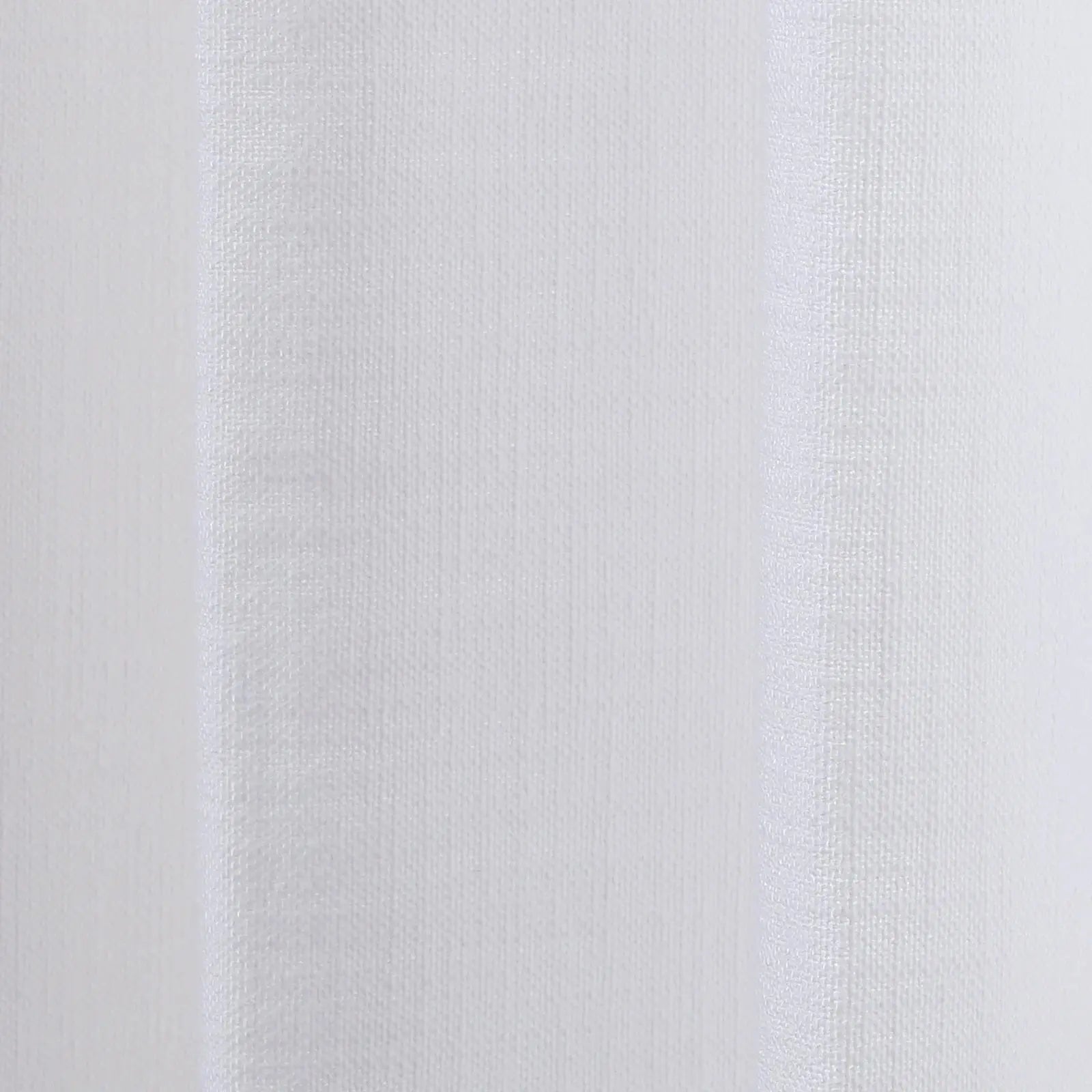 Close-up digital photograph of white textured fabric featuring a subtle vertical ribbed weave slight translucency and gentle highlights