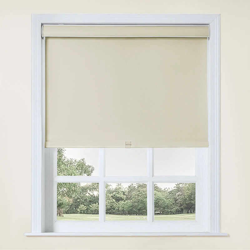 Alvin Waterproof Blackout Cordless Roller Blinds-?-TWOPAGES