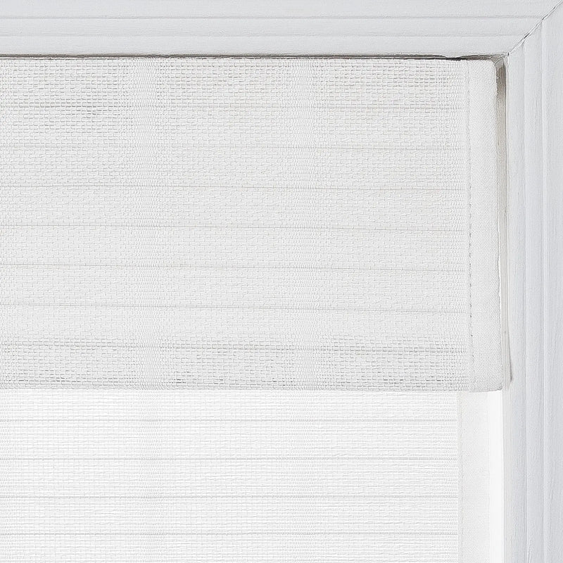 Rae Natural Ramie Flax Woven Wood Blinds - Series C-?-TWOPAGES CURTAINS