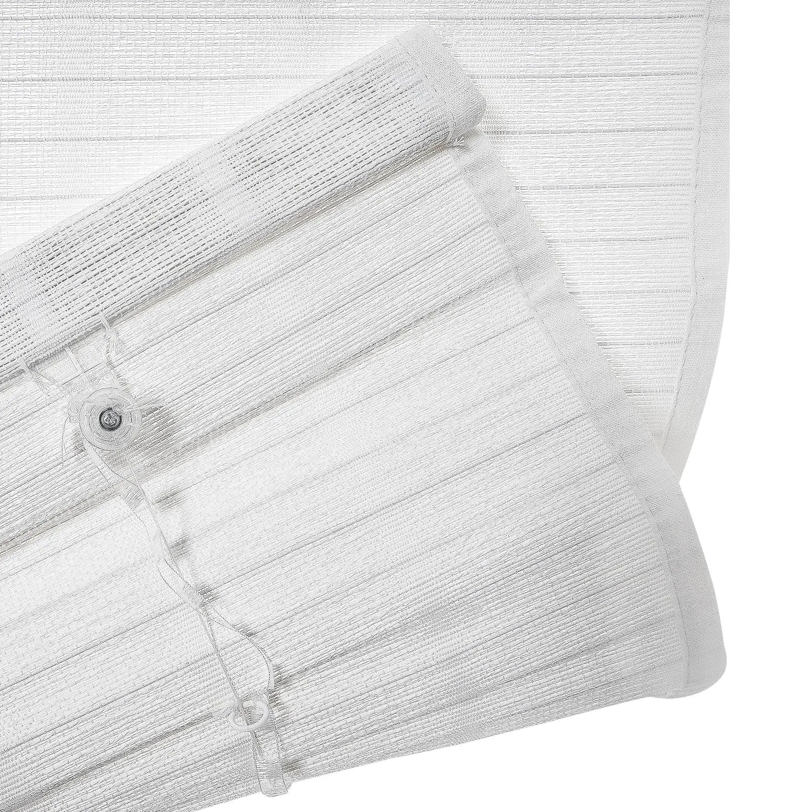 Rae Natural Ramie Flax Woven Wood Blinds - Series C-?-TWOPAGES CURTAINS