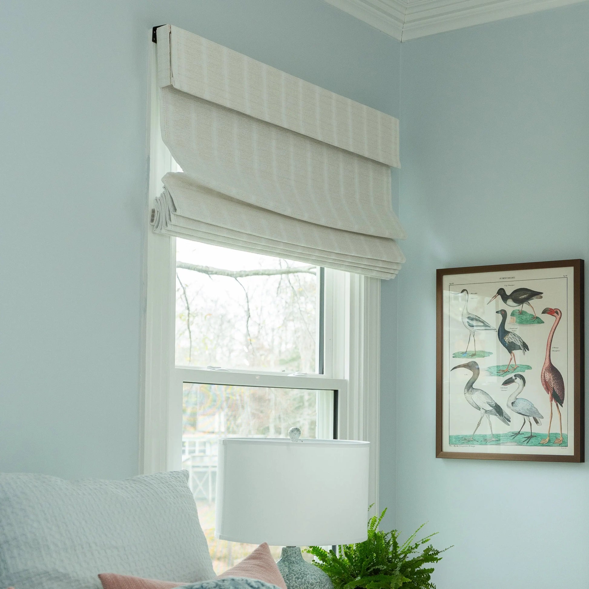 Rae Natural Ramie Flax Woven Wood Blinds - Series C-?-TWOPAGES CURTAINS