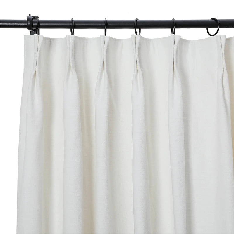 Cotton Blend Drapery Pleated | Cloe?-TWOPAGES