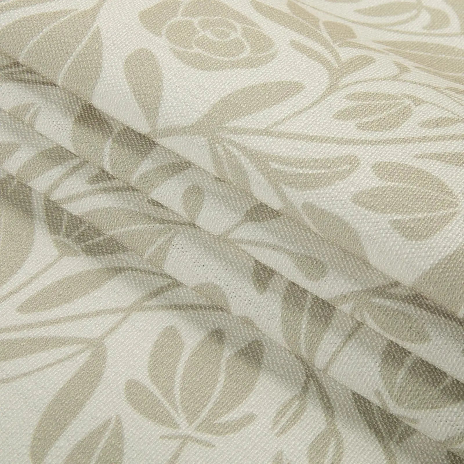 Kate Frost Pattern Cotton Drapery Pleated- -TWOPAGES