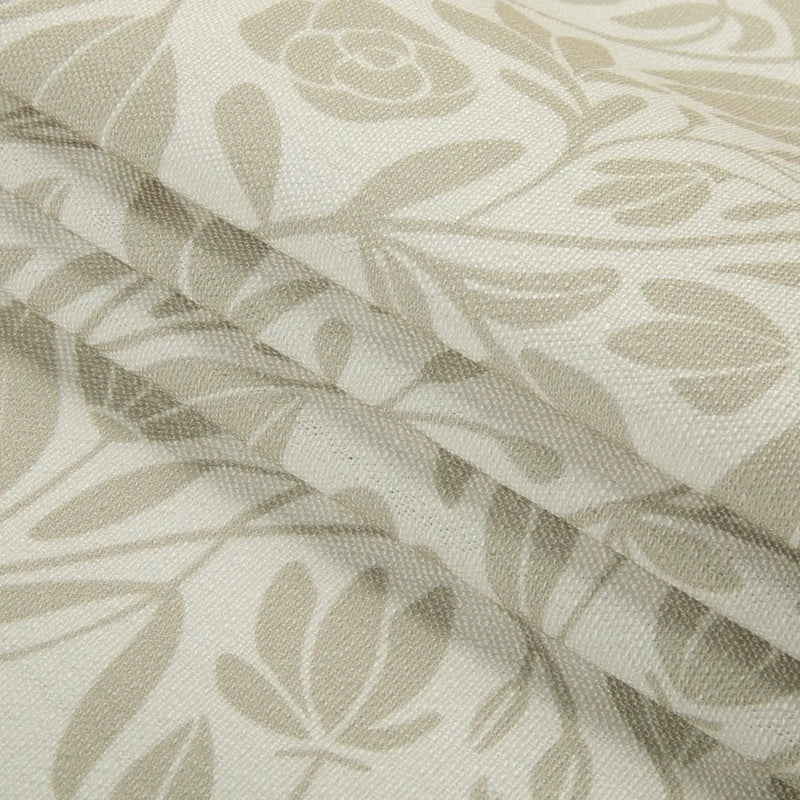 Kate Frost Pattern Cotton Drapery Pleated- -TWOPAGES