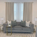 TWOPAGES Birkin Velvet Curtain Grommet- -TWOPAGES
