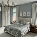 Liz Linen Blackout Curtains Pleated Drapery- -TWOPAGES