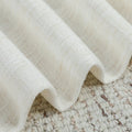 Liz Linen Curtains with Border Trim (Sold per Pair) -TWOPAGES