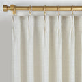 Liz Linen Curtains with Border Trim (Sold per Pair) -TWOPAGES