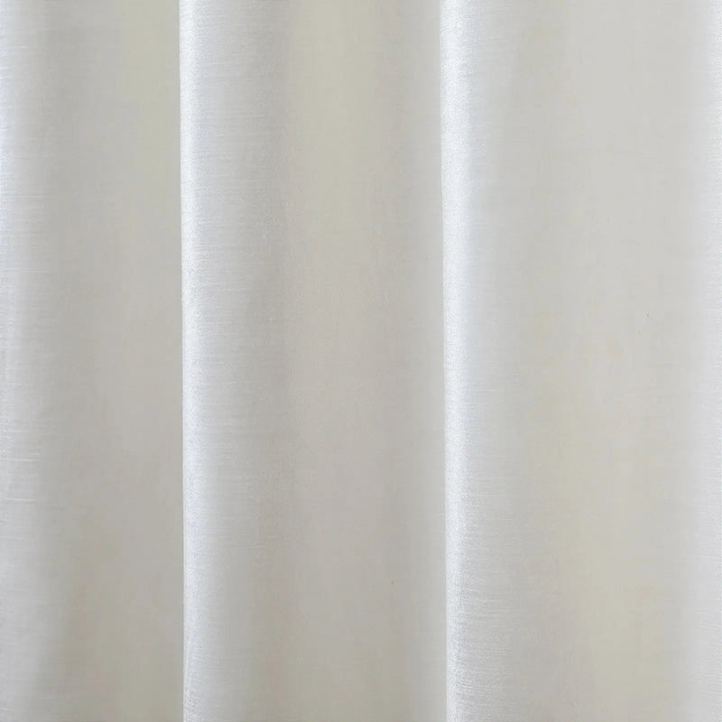 Veda Luster Cotton Velour Drapery Pleated -TWOPAGES