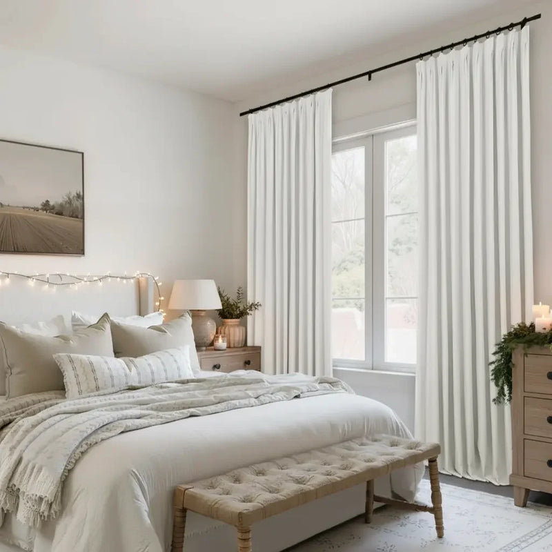 Lila 100% Blackout Drape Pleated?-TWOPAGES