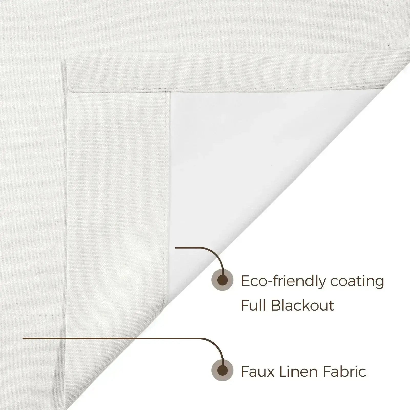 Lila 100% Blackout Drape Pleated- -TWOPAGES