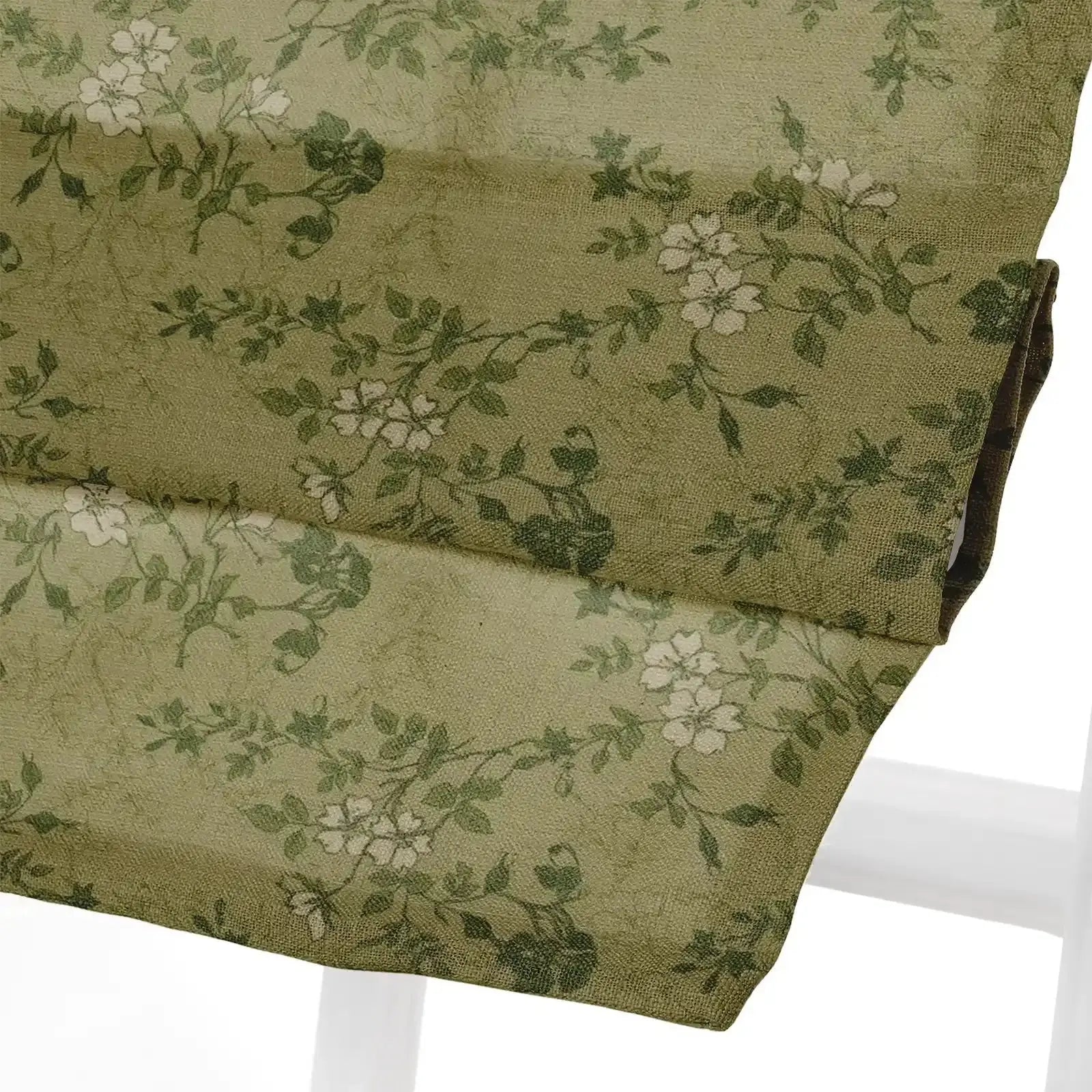 Sara Le Printed Roman Shade Cordless -TWOPAGES