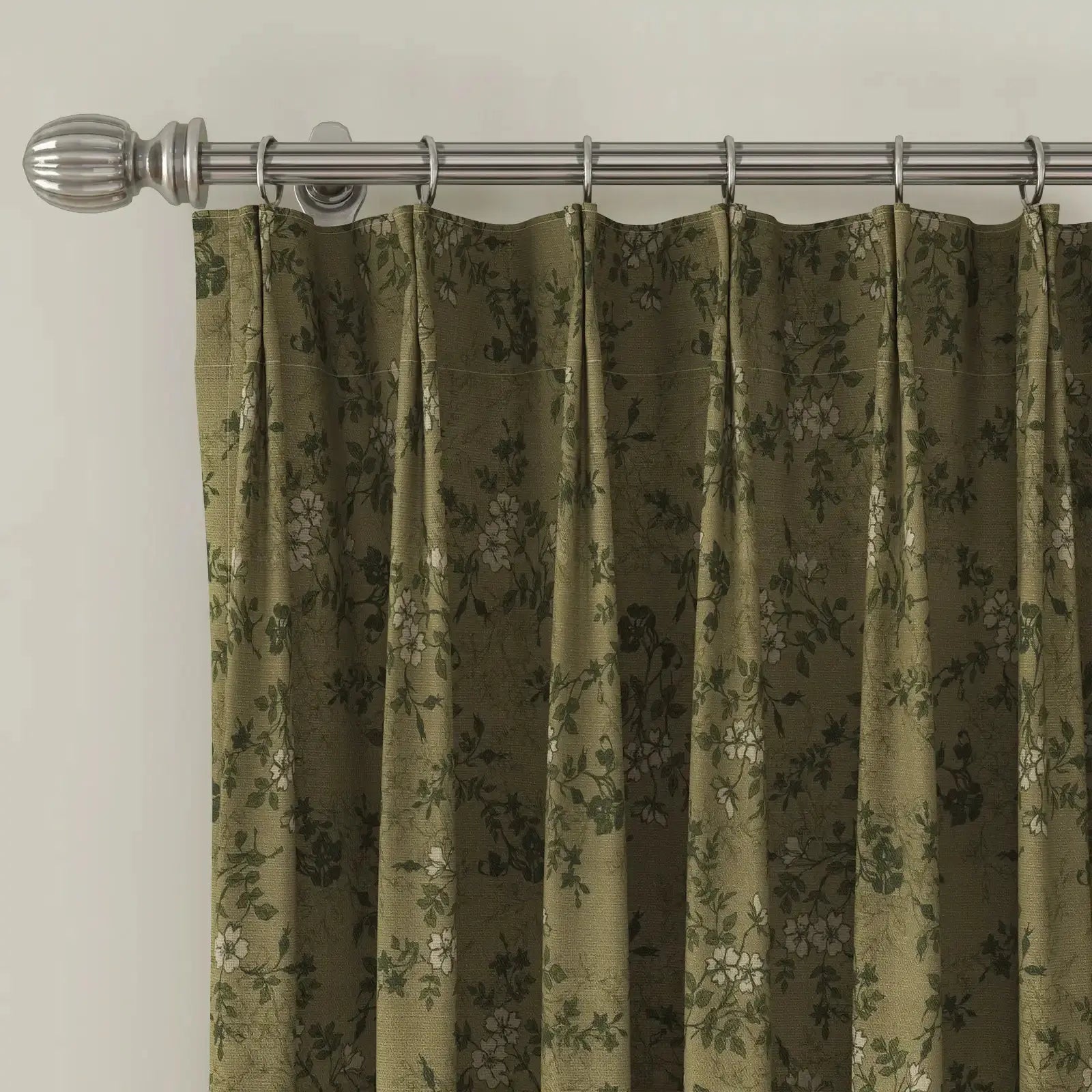 Sara Le Print Linen Drapery Pleated TWOPAGES