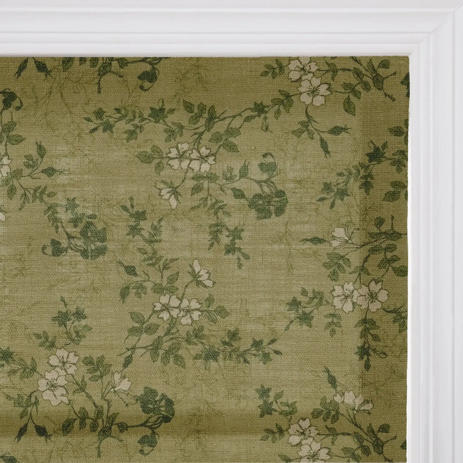 Sara Le Printed Roman Shade Cordless -TWOPAGES