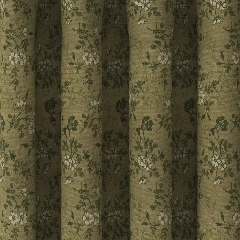 Sara Le Print Linen Drapery Pleated?-TWOPAGES