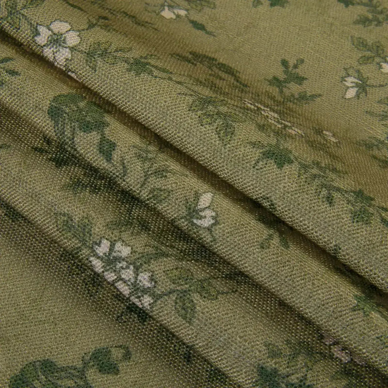 Sara Le Print Linen Pleated Cafe Curtains?-TWOPAGES